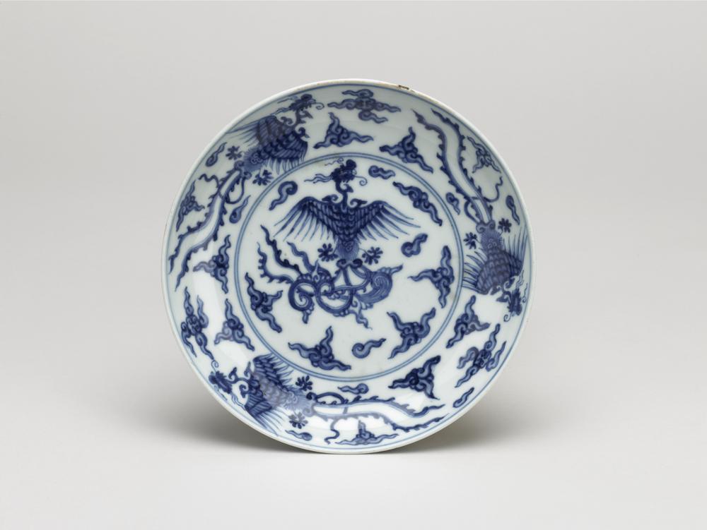 图片[1]-saucer; dish BM-Franks.308.+-China Archive